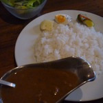 シエスタ - Aセットのシーフードカレー（1000円）