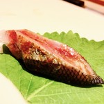 鮓 きずな - H28.9　北海道厚岸町 秋刀魚肝醤油