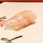 鮓 きずな - H28.9　明石あまて鰈（肝巻き）