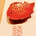 鮓 きずな - H28.9　箸置き