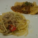 タベルナ ラ・メッセ - パスタ二種類盛合せ