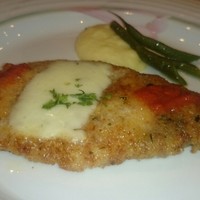 タベルナ ラ・メッセ - 本日の肉料理　もち豚カツレツボローニャ風