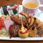 まんじゅどーむ - お子様ランチ850円