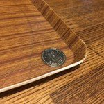 風花家 - 子供は、店内にあるガチャのコインがもらえます。