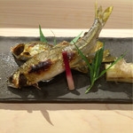 味ひろ - 和知川産 鮎の塩焼き