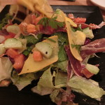 洋風田舎食堂 ナージュ - スペイン産生ハムサラダ