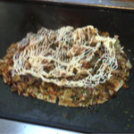 Okonomiyaki Yukiyoshi - いか入りお好み焼き   500円