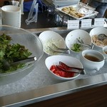 ナビオス横浜 - サラダ。