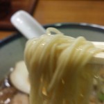 はなさき家 - 極細麺はすぐのびるので注意が必要です