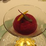 ビーツのボルシチのアップ(2016.09)