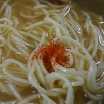薩摩 - こちらのラーメンには胡椒より一味‼
      …お薦めです