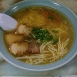 薩摩 - ラーメン並(550円)2016.09下旬