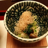 人形町今半 銀座店 - 2016.9　水菜お浸し