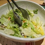 kyuushuumeibutsutometeba - ぷるぷる温玉のせシーザーサラダ