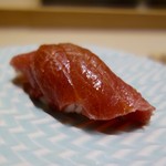 鮨処 有馬 - ［2016/09］寿司⑥ 函館産中とろの握り