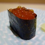 鮨処 有馬 - ［2016/09］寿司⑧ いくら軍艦