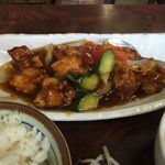 酔來軒 - 酢豚アップ