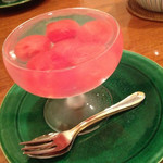 和やまむら - スイカの入ったゼリーよせ