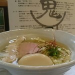 つくばらーめん 鬼者語 - 純天草清湯《塩》2016.9