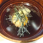 旬彩 鯛樹 - 玉子 in だし汁♥
       (。_。)φﾒﾓﾒﾓ