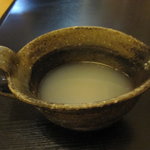 そば 法師人 - そば湯