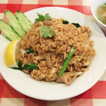 Tiinun Kinshicho Ten - カオ・パッ・パッカナー：タイ野菜「カナー菜」の炒飯(860円)