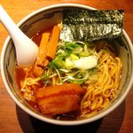 創始 麺屋武蔵 - 角煮ら～めん こってり 大 (800円)