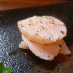 鮨　澤田 - タイラギ貝の炙り