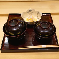 懐石ふじ - 向付、汁、飯