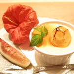 來経 - 無花果と栗のプディング