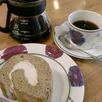 珈琲　豆蔵 - コーヒーとロールケーキ