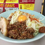 立川マシマシ - 汁なし麺200g 野菜普通脂少なめ