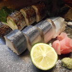 居酒屋たちばな - これがイチオシの秋刀魚寿司