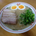 ら道さんのスープを使っての自作ラーメン 2016年9月