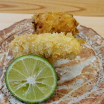 柚木元 - 松茸のフライとクリームコロッケ