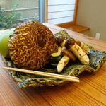 柚木元 - 本日の松茸と巨大な茸