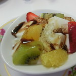 クインズケーキ - ミルクダイス 黒蜜かけた　2016.9