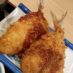 丸富食堂 - アジフライ定食