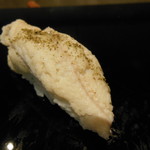 菊水鮓 - 蒸しあなご（山椒）
      