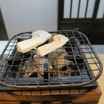 小春日和 - 28年9月　岩手県久慈松茸　炭火焼
