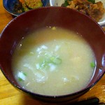 レストラン とり天職人 - お味噌汁