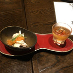 魚大将 うまかっぺや - 料理写真:お通し(300円)