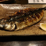 魚大将 うまかっぺや - 真鯖焼き（680円）