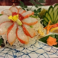 かに道楽 新宿本店 - 蟹のお刺身