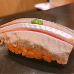 鮨 竜介 - 2016.8.  秋刀魚
