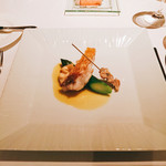 ル・マノアール・ダスティン - 甘鯛の鱗付き焼き カレーの香り　2016-9