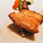 ル・マノアール・ダスティン - 甘鯛の鱗付き焼き カレーの香り　2016-9