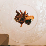 ル・マノアール・ダスティン - 秋の恵み 天然茸のフリカッセ 舞茸のフリット　2016-9