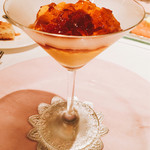 ル・マノアール・ダスティン - 人参のムース コンソメジュレと雲丹添え スペシャリテ　2016-9