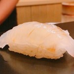 鮨 竜介 - 2016.8.  真鯛